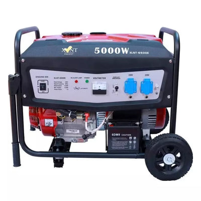 STARQ XLNT Petrol Generator with Electric Start Heavy Duty 5000 W, ‎6500E-5KW