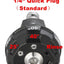 STARQ Pressure Washer Nozzle Tips, 6-in-1 Quick Changeover, Adjustable Pressure Washer Nozzle with 1/4 Inch Quick Connect