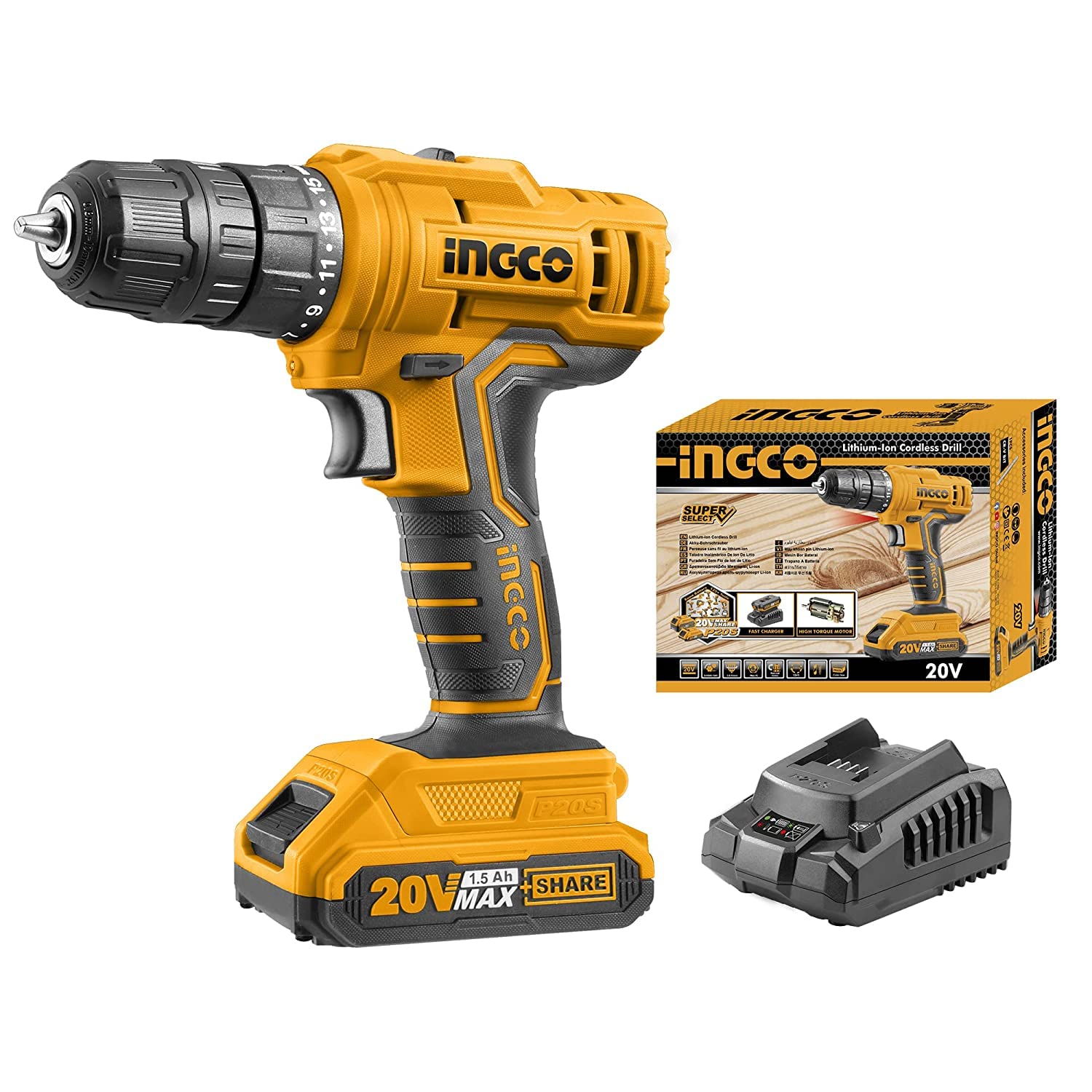 CDLI20028 Lithium-ion cordless drill – Starq Retails