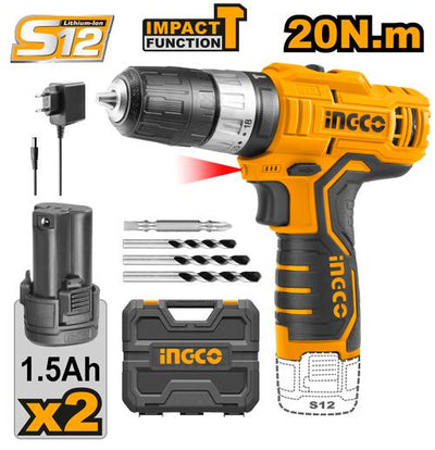 CIDLI12201 Lithium-ion impact drill