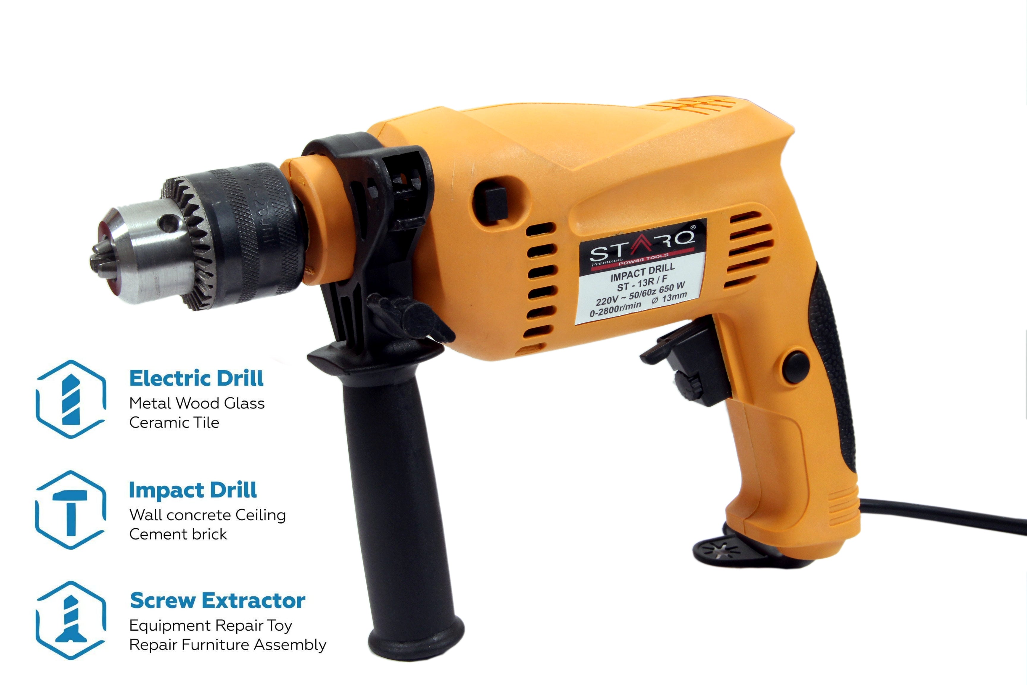 Impact drill deals machine 13mm price